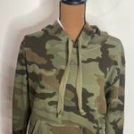 J.Crew Supercozy vintage fleece hoodie sweatshirt in camo size M Photo 5