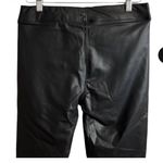 Max Studio  Black Women's Faux Leather High Waist-NWT Photo 8