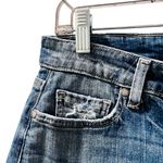 Paige Cut Off Denim Blue Jean Shorts Women's Size 29 Casual Boho Western Pockets Photo 3