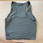 Athleta  Green Cropped Tank Top Photo 5