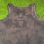 Y2K Harley Davidson studded tie dye black blue pink punk grunge tank top size XL Photo 6