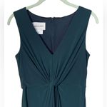 BHLDN Cortine Sleeveless Long Gown Front Slit Dress Forest Green Size 6 NWOT Photo 6