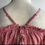 Topshop Dusty Pink Ruffle Romper Photo 9