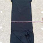 Alice + Olivia  AIR Black Cutout Back T-Shirt Maxi Dress Size 0 Photo 9