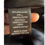 Nordstrom Like Mynded Maxi Abstract Print Dress Semi Sheer High Slit NWT Sz S Photo 11