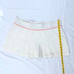 Nike Vintage Y2K  DriFit Pleated Tennis Skirt - White/Pink - L Photo 12