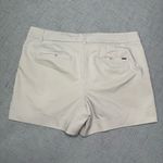 White House | Black Market Khaki Cotton Stretch 5” Shorts Size 12 Photo 6