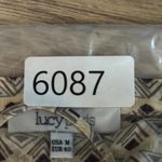 Lucy Paris ‎ Blouse Bohemian Lace Trim Long Sleeve Top Geometric Print Medium Photo 8