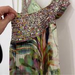 Jovani Multicolor Sequin Open Back Maxi Gown Size 4 Photo 9