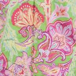 Ralph Lauren Lauren Green & Pink Button Down Shirt Floral Paisley Plus Size 1X Photo 4