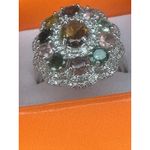 925 Sterling Silver Ring Multi Photo 2