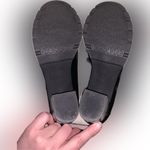 Jones New York Vintage Lug Sole Chunky Patent Faux Leather Loafer Black Heels 8 Photo 7