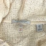 Scotch & Soda | XS | Maison Scotch Natural Loose Knit Lace-Up Hooded Sweater Photo 2