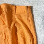 Double Crazy Light Orange Cotton Mini Skirt Size L Photo 3