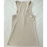Aerie Womens  Henley Oatmeal Button Tank Top Size Small Photo 1