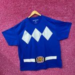 The Mighty Morphin Power Rangers Blue Power Ranger T-Shirt 4XL Photo 4