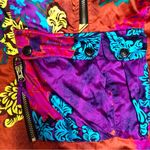 Obermeyer Vintage 80s 90s  Half Zip Windbreaker Insulated Hood Kangaroo Pocket 10 Photo 4