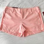 Merona New Side Stripe Chino Shorts Neon Coral Orange Photo 5