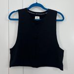 Aerie Offline by Small Black Sleeveless Crop Top Muscle T-Shirt Photo 1