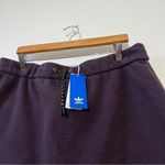 Adidas  Skirt Polar Fleece Noble Purple Drawstring Size XL NWT Photo 3