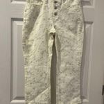J.Crew Demi Boot Crop Jean Eyelet Embroidered High Rise Size 25 Feminine Preppy Photo 13