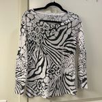 Cache vintage y2k animal print bedazzled top Photo 0