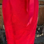 Dana Buchman  Red Pineapple Print Dress size 8 Photo 7