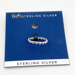 BELK Sterling Silver Ring Size 6 NWT Hearts Dainty Stackable Photo 0
