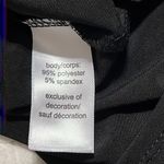 Maurice's Maurice’s XS black jumper button back sheer lace crochet front sleeveless NWT Photo 6