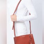 Kate Spade  Eva Crossbody Purse Triple Gusset Leather Chestnut Photo 0