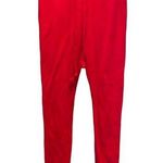 Old Navy Red Ribbed Soft Knit Joggers Pajamas Loungewear Size XS Photo 0