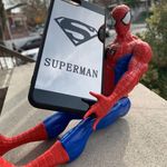 iPhone 8 iPhone 7 Cute Superman Drop Protection Mirror Case Black Photo 6