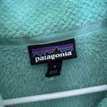 Patagonia  Fleece Pullover Jacket Ladies Small Green Sweatshirt‎ Photo 1