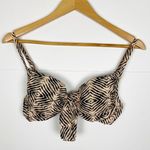 Seafolly Size 14 Padded front Tie Printed Bikini Top Photo 0