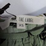 Abel the label  ATL Mint Forest Ruffle Handkerchief Hem Dress Size XS Photo 5