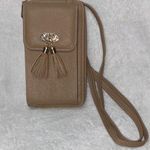 Malibu Skye Soft Mauve Color Crossbody Purse Bag NWOT Tan Photo 0