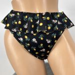Victoria's Secret Victoria’s Secret Swim Bikini Bottom Size Medium Size Medium Lemons Ruffle Sexy Photo 0