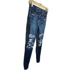 American Eagle American‎ Eagle Curvy Hi-Rise Destroyed Jeggings Photo 3