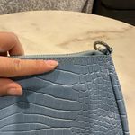Pretty Little Thing Blue Crocodile Pattern Shoulder Bag Photo 3