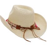 Pink Coastal Cowboy Hat Tan Photo 1