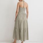 Madewell Modular gingham tiered removeable midi dress Photo 1