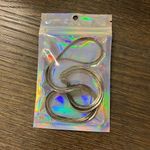 Claire’s silver tone smooth snake chain necklace 14” wearable length Photo 4