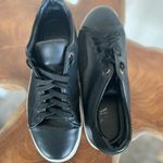 ZARA Men’s Black Leather Shoes Photo 1