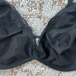 Maidenform Vintage Donald Brooks For  Nylon & Lace Underwire Bra Black 36D Photo 1