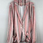Free People NWT  Simply Stripe Blazer Photo 8