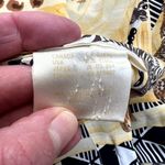 ESCADA VTG Vintage Margaretha Ley Silk Safari Animal Button Blouse 6 Photo 6