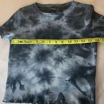 Wild Fable Blue Tie Dye Thermal Short Sleeve Crop Top Size XS Photo 6