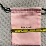 Kate Spade 5”x6” Pink Jewelry Drawstring Storage Bag EUC Photo 5