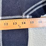 Abercrombie & Fitch  Navy Blue Plaid Mini Sweater Dress Womens S Preppy Fall Photo 3