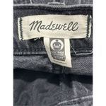 Madewell Women's Mid-Rise The Perfect Vintage Straight Jeans Black Denim Size 23 Photo 10
